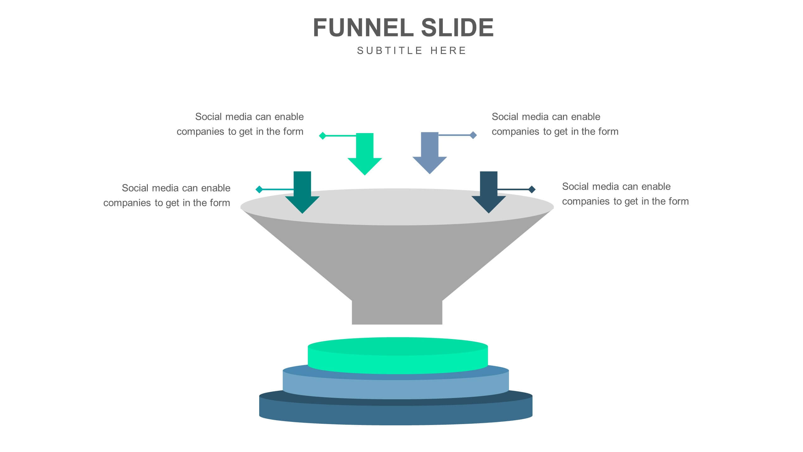 Slide Templates: Funnel Slide