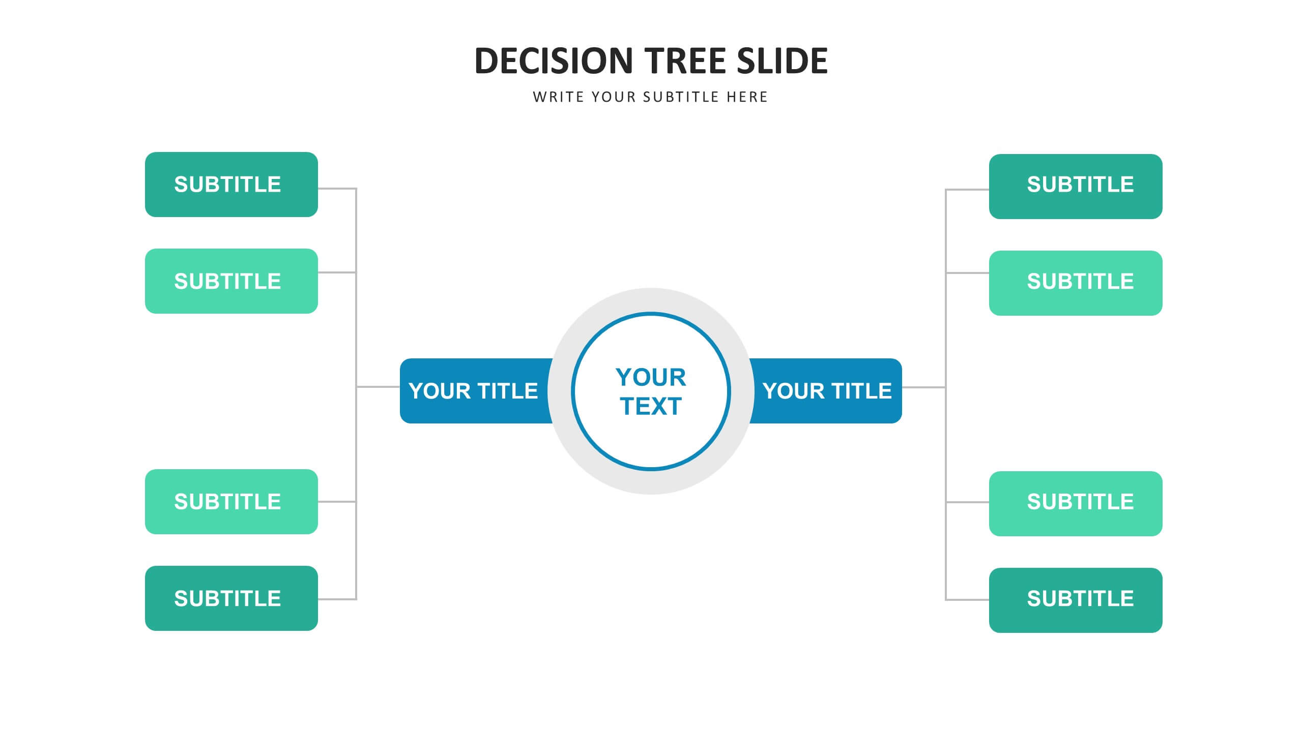 Slide Templates: Decision Tree Slide