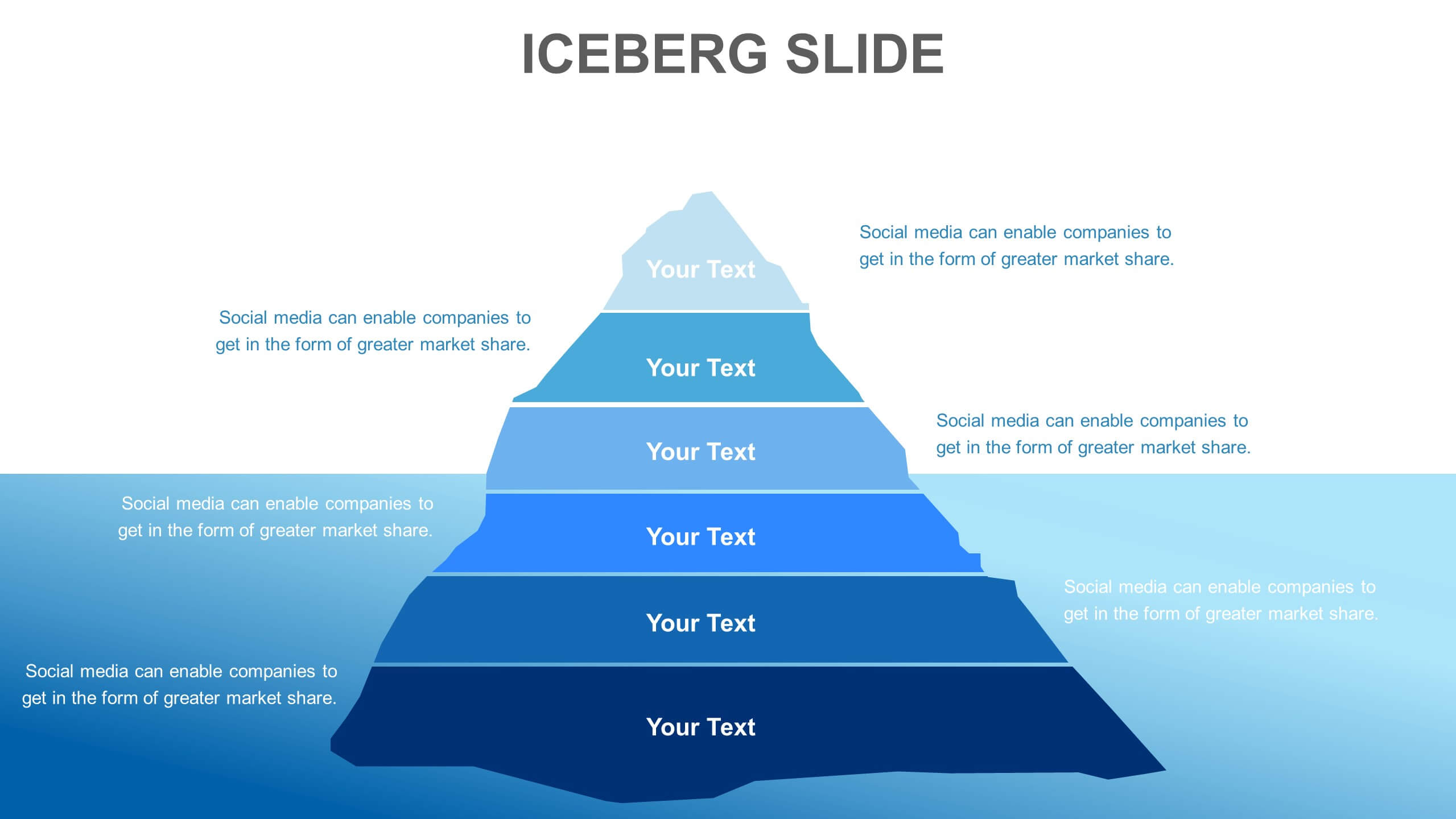 Slide Templates: Iceberg Slide