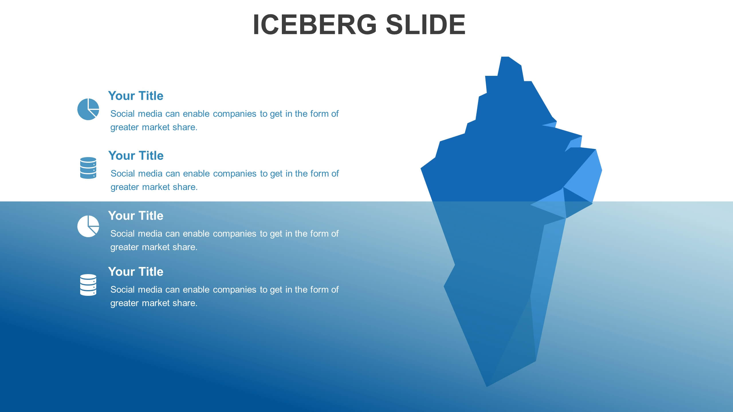 Slide Templates: Iceberg Slide