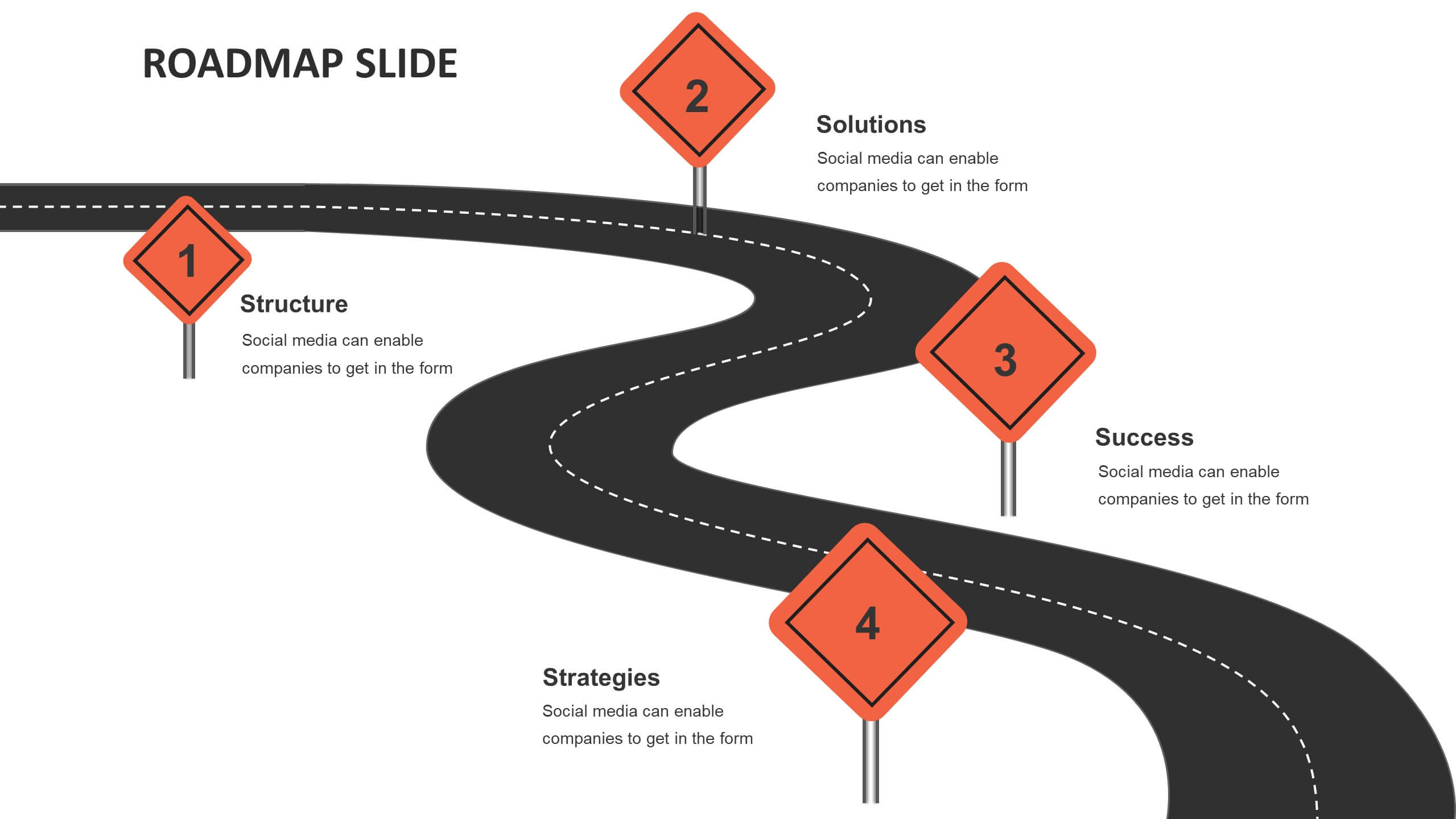 Free Business Roadmap Template Of Roadmap Powerpoint Templates Hot 