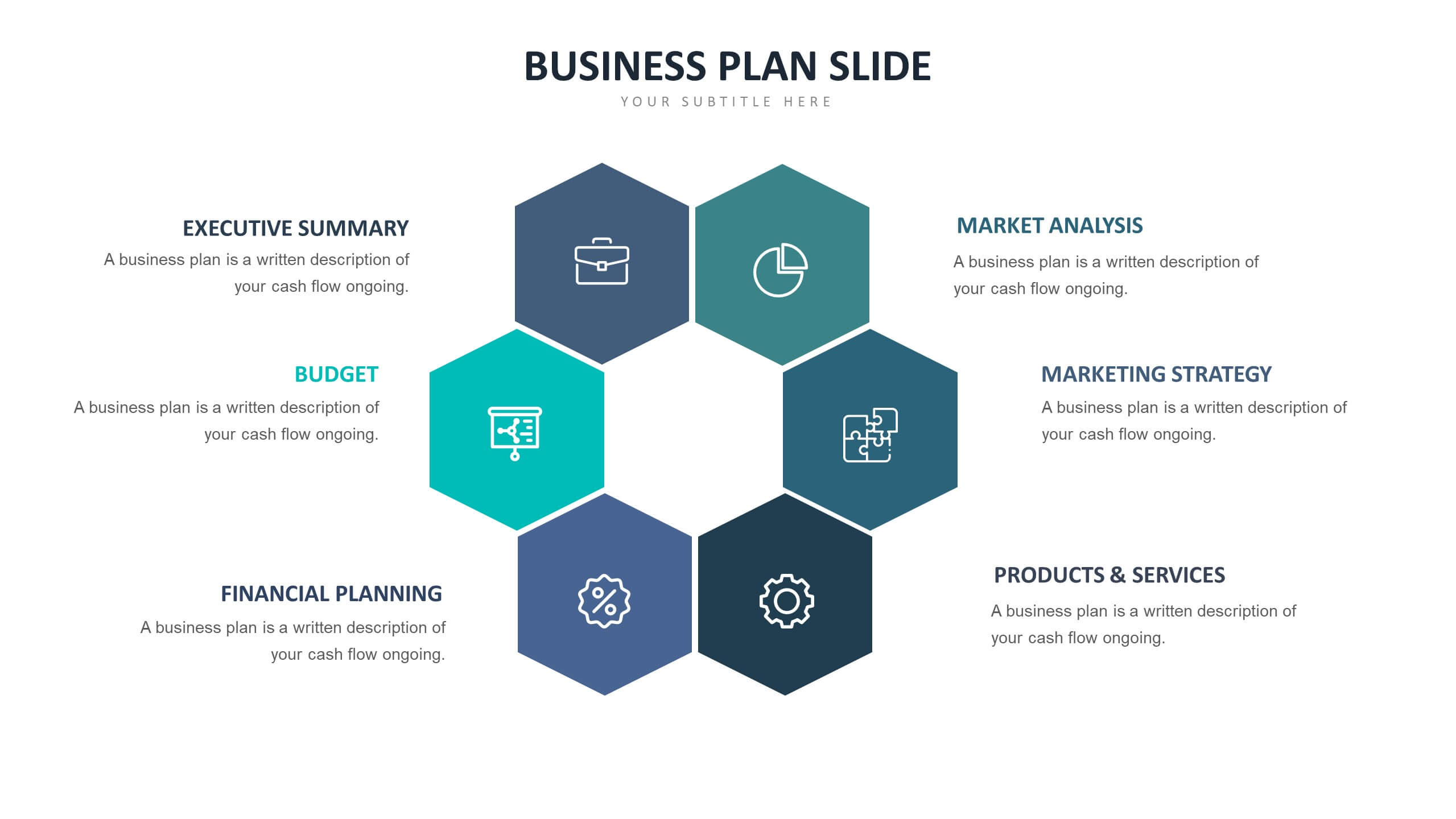 Slide Templates Business Plan Slide