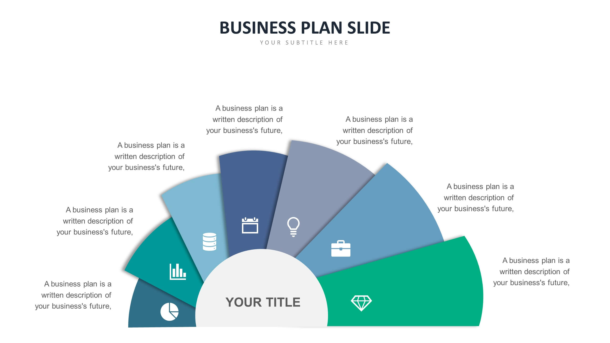 Slide Templates: Business Plan Slide