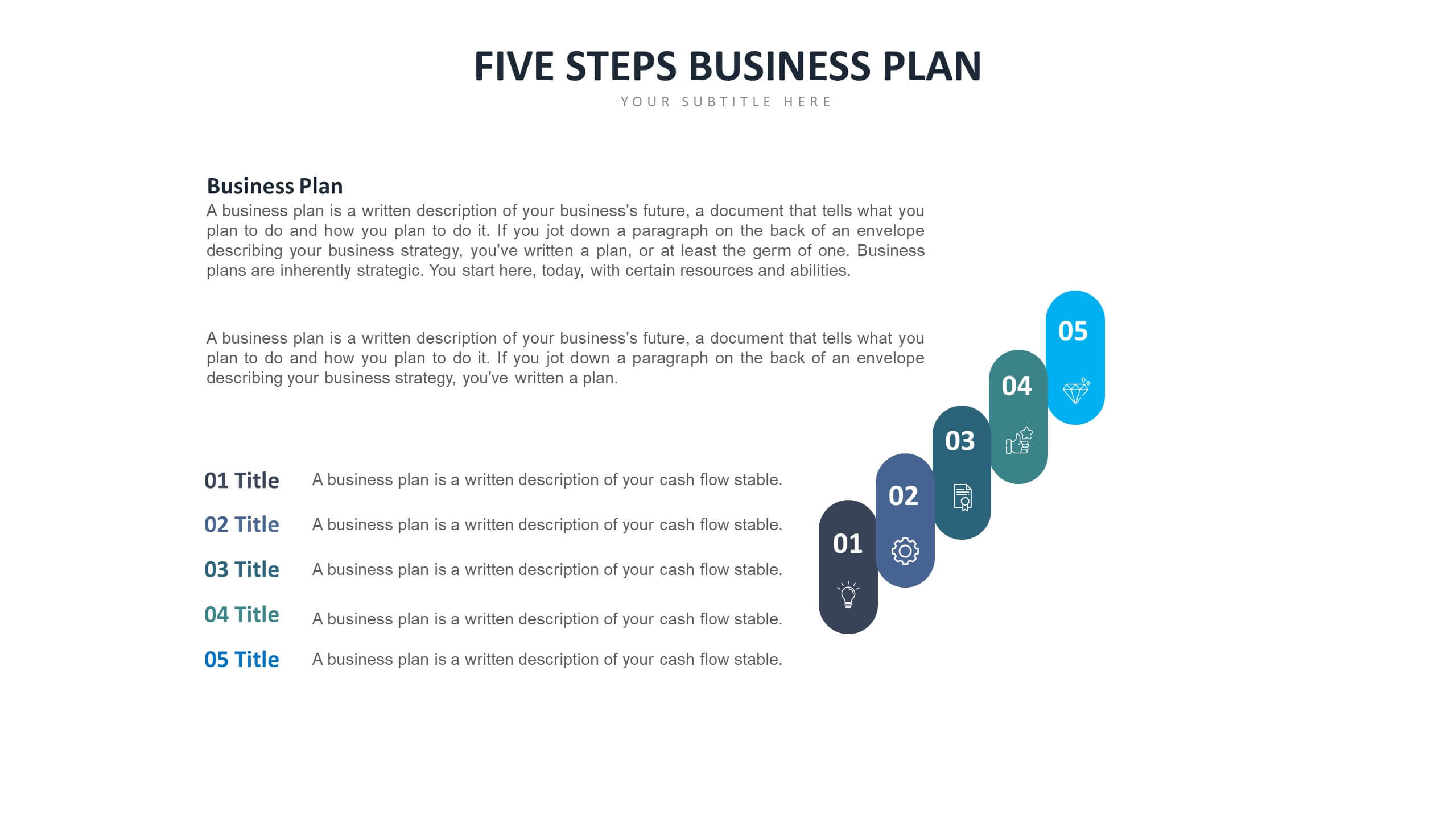 Slide Templates: Business Plan Slide