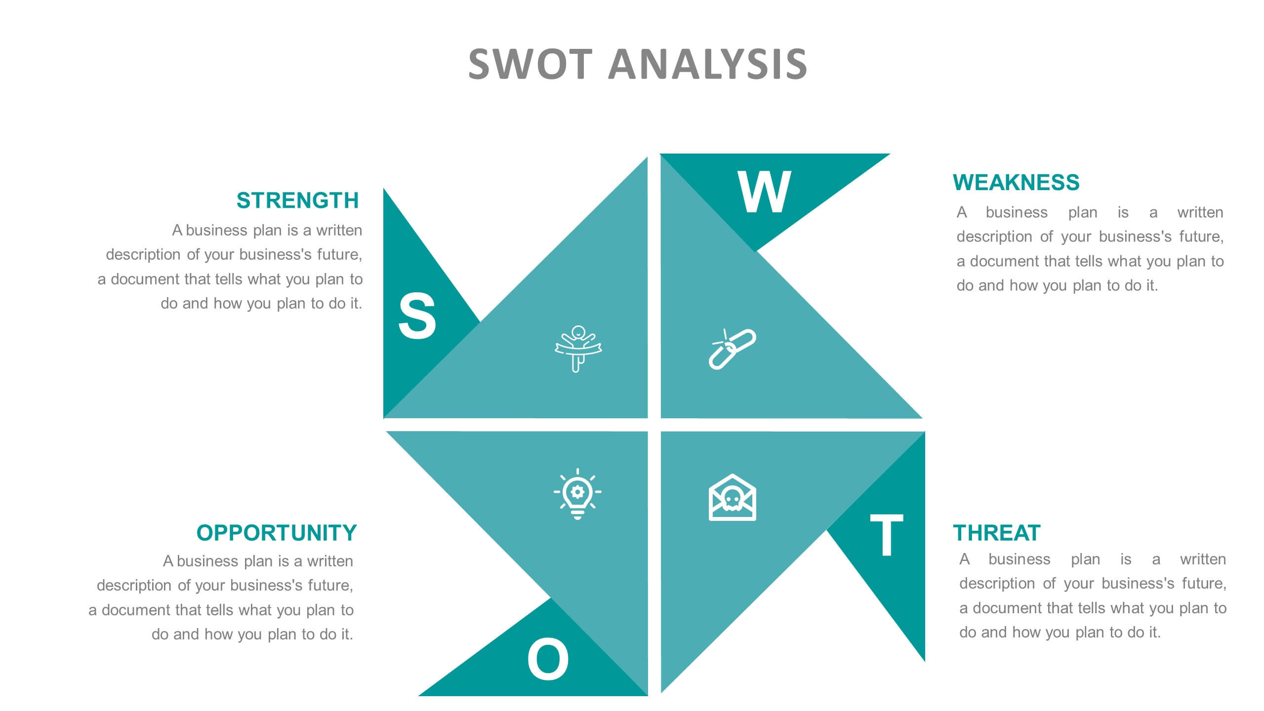 Slide Templates: SWOT Slide