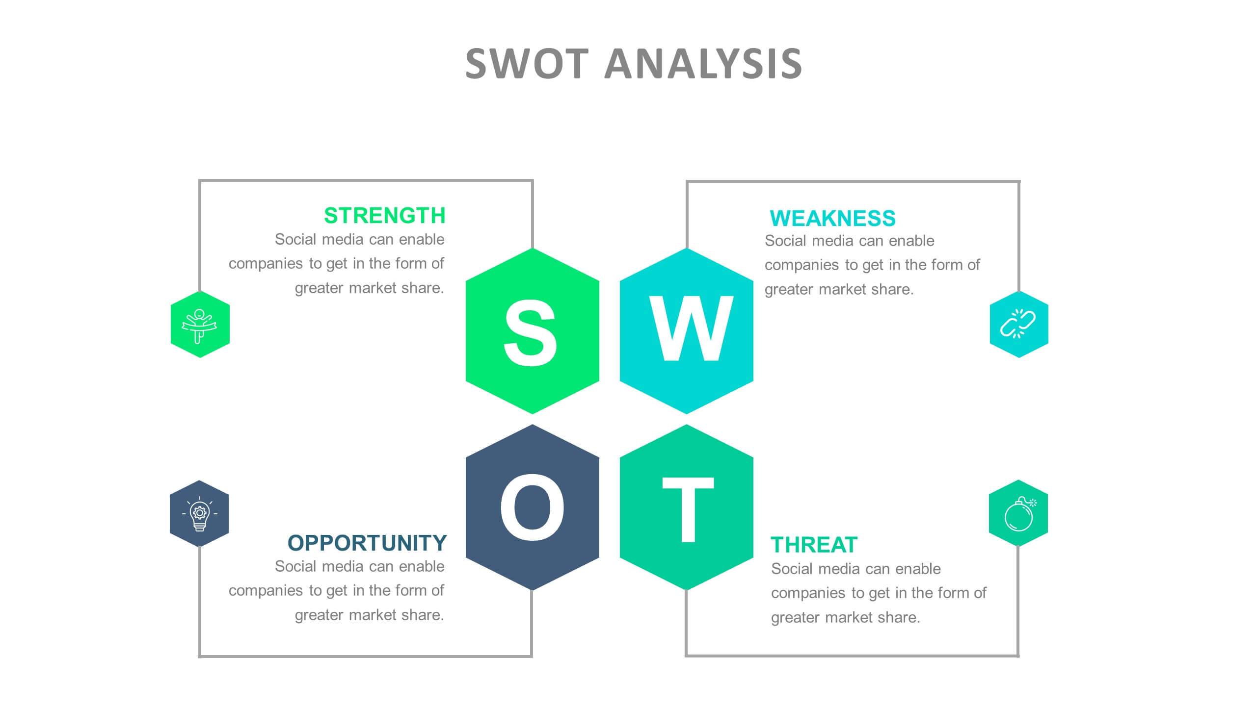 Slide Templates: SWOT Slide