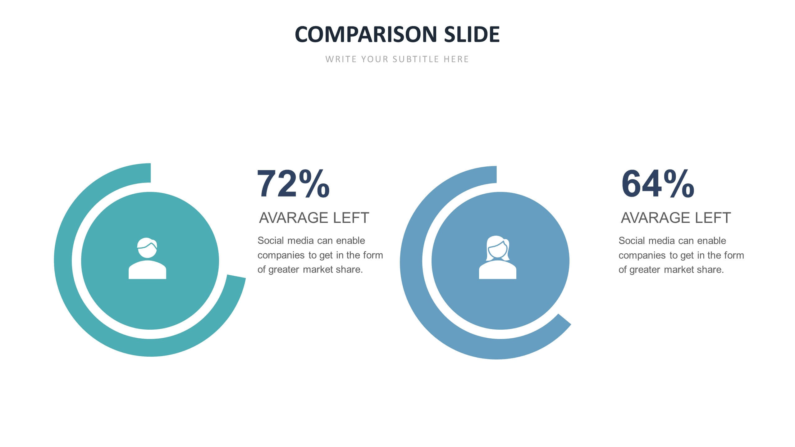 Slide Templates Comparison Slide 8996