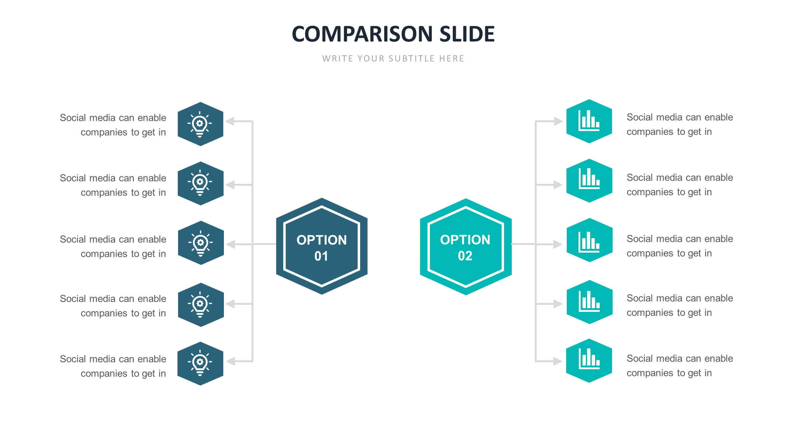 Slide Templates: Comparison Slide