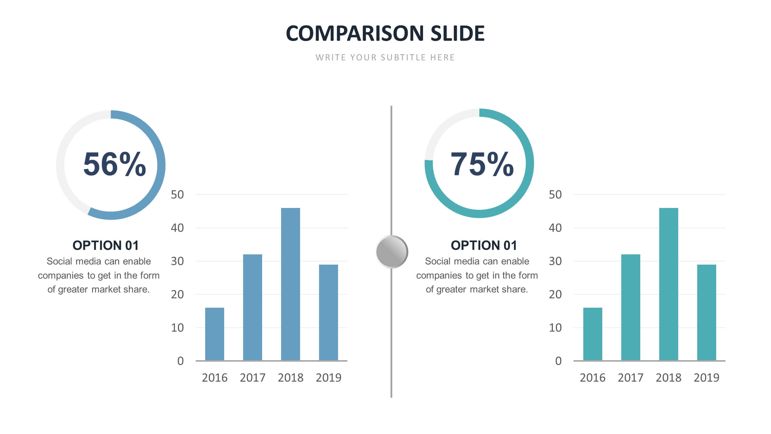 Slide Templates: Comparison Slide